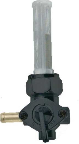 HardDrive - HardDrive Replacement Petcock - Left Spigot - Black - 011402