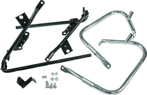 HardDrive - HardDrive RR Saddle Bag Guard Kit - Chrome - 302680