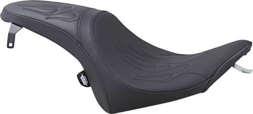 Drag Specialties - Drag Specialties Predator Seat - Flame Stitch - 0810-1597