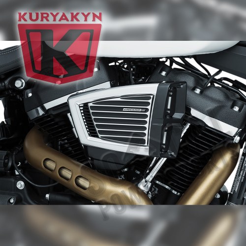 Kuryakyn - Kuryakyn Hypercharger ES Air Clear Kit - Chrome and Black - 9377