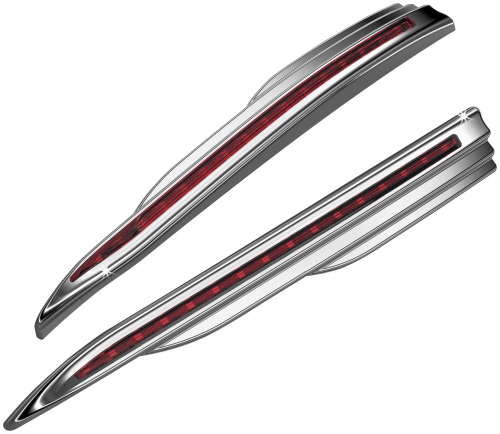 Kuryakyn - Kuryakyn LED Vertical Rear Run-Brake Light Strips - 3133