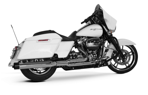 Two Brothers Racing - Two Brothers Racing 2-1 Full Length Exhaust System - Chrome w/ Carbon Fiber Tip - 005-4640199