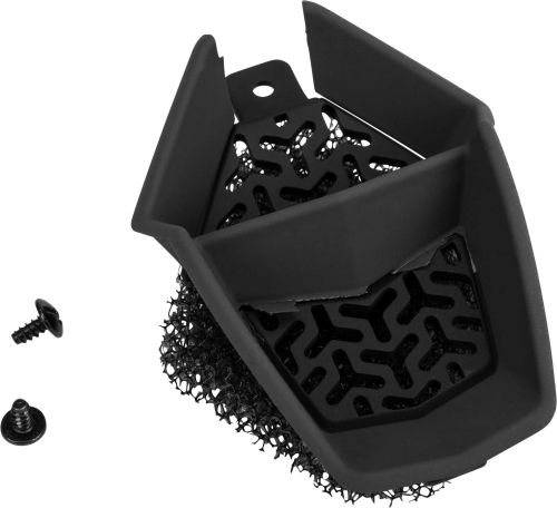 Fly Racing - Fly Racing Mouth Piece for Elite Guild Helmets - Matte Gray/Black - 73-88130