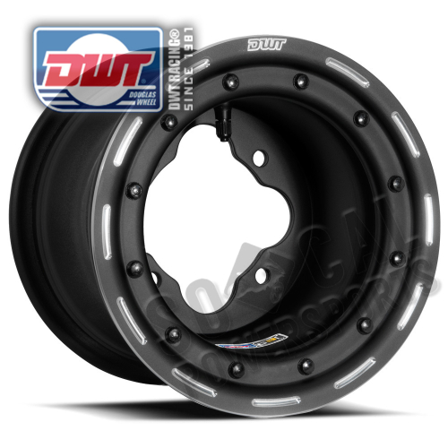 Douglas Wheel Tire - Douglas Wheel Tire Ultimate G3 Wheel - 9x8 - 3+5 - 4/110 - Black .190/.160 DBL RL - G3DB-06-529