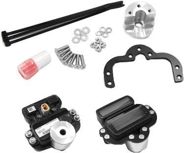 West-Eagle Motorcycle Products - West-Eagle Motorcycle Products Street Bob Gauge Relocation Kit - H1333