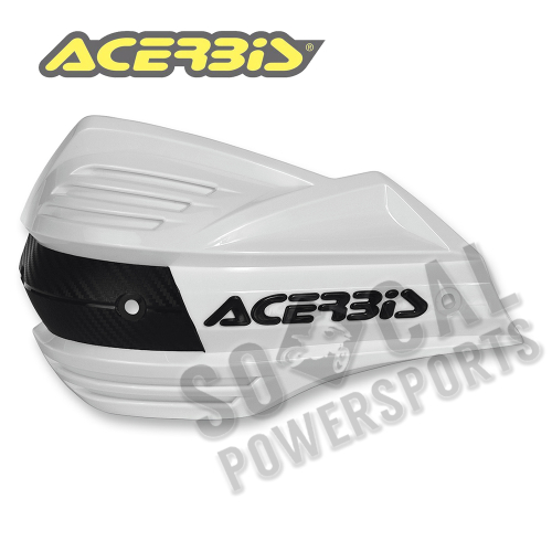 Acerbis - Acerbis X-Factor Replacement Plastic Handguards - White - 2393480002