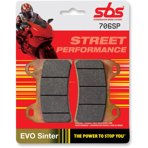 SBS - SBS EVO SP Sintered Metal Break Pads - 901SP