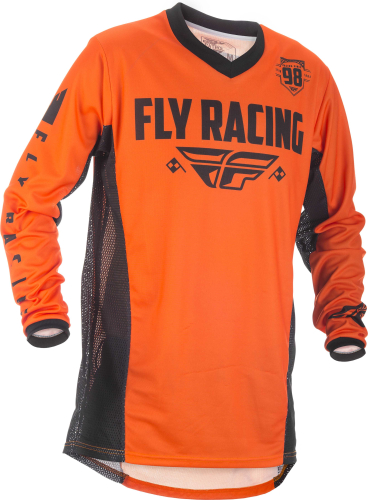 Fly Racing - Fly Racing Patrol Jersey - 371-640M - Orange/Black - Medium