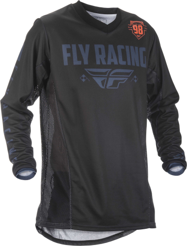 Fly Racing - Fly Racing Patrol Jersey - 371-649L - Black/Gray - Large