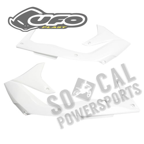 UFO Plastics - UFO Plastics Radiator Covers - White - KA04736-047