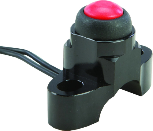 Fly Racing - Fly Racing Billet Spacesaver Perch Mount Kill Switch - Black - KS-01 BLACK