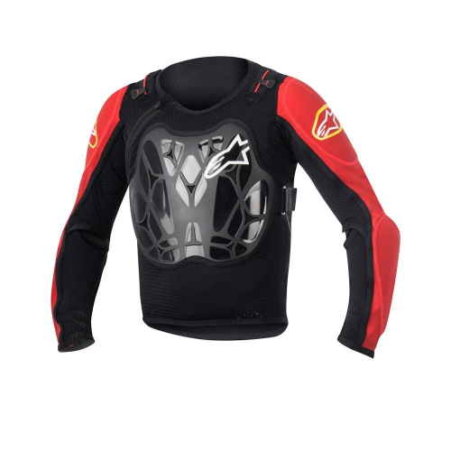 Alpinestars - Alpinestars Bionic Youth Jacket - 6546016-13-OS - Black/Red - OSFM