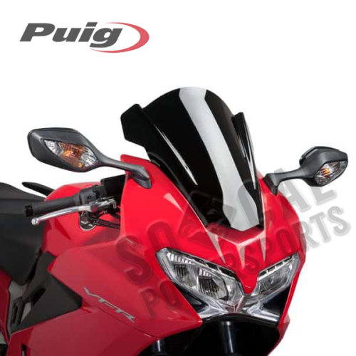 PUIG - PUIG Z-Racing Windscreen - Black - 7598N