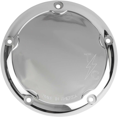 Thrashin Supply Company - Thrashin Supply Company Derby Cover - Dished - Polished - TSC-3011-2