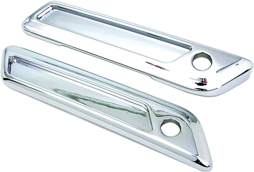 HardDrive - HardDrive Saddlebag Latch Covers - Radium Smooth Finish Chrome - 302268