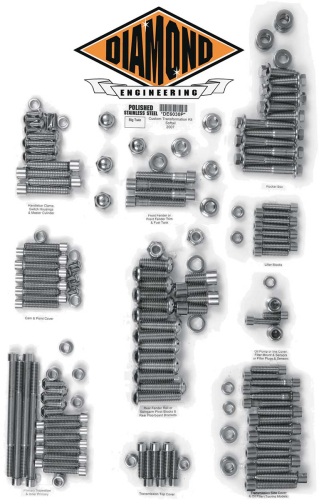 Diamond Engineering - Diamond Engineering OEM Style Polished Stainless Steel Custom Transformation Kit - DE6030HP