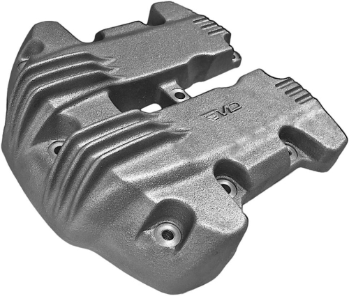 EMD - EMD Ribbed Rocker Cover - Raw - RCM8/R/R