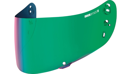 Icon - Icon Optics Replacement Shield for Airform Helmets - RST Green - 0130-1161