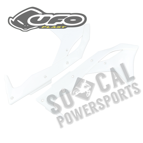 UFO Plastics - UFO Plastics Radiator Covers - White - KA04747-047