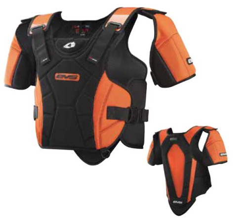 EVS - EVS SV1 Race Snow Vest - SV1R-M/L - Hi-Viz Orange - XS-Sm