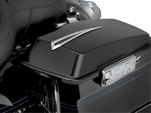 Kuryakyn - Kuryakyn Slotted Saddlebag Lid Accents - 7764