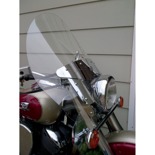 Klock Werks - Klock Werks Flare Billboard Windshield - Clear - KW05040247