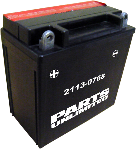 Parts Unlimited - Parts Unlimited AGM Maintenance-Free Battery - 2113-0768