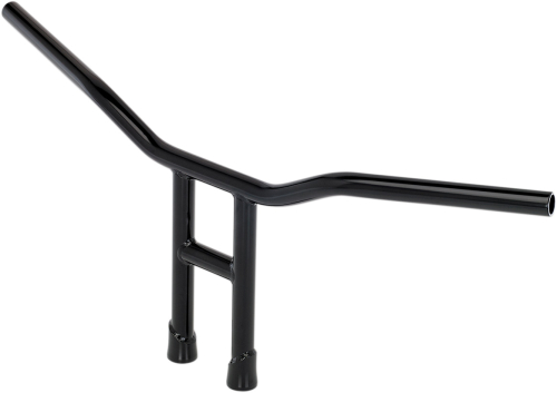 Biltwell Inc. - Biltwell Inc. 1in. Tyson 12in. Slotted Handlebar - Black Electroplated - 6222-2016