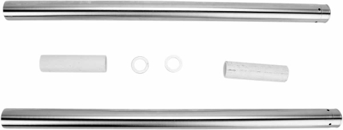 Custom Cycle - Custom Cycle 49mm Hard Chrome Fork Tubes - 29.50in. - T 2015HC