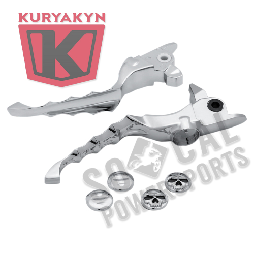 Kuryakyn - Kuryakyn Zombie Levers - Chrome - 1984
