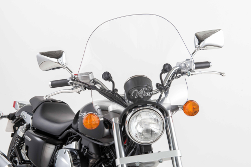 Slipstreamer - Slipstreamer S-10 Viper Windshield - 1/2in. - Clear - SS-10-C-1.5"