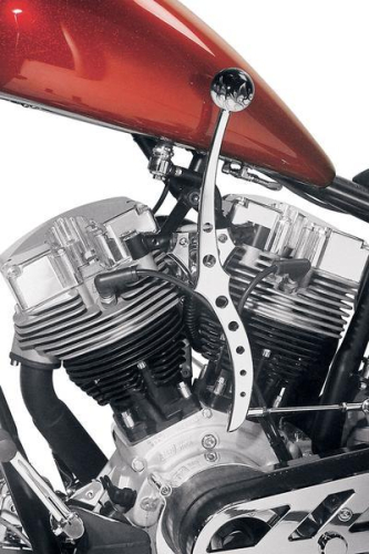 Accutronix - Accutronix Shifter - Classic Drilled - Chrome - SS1-DC