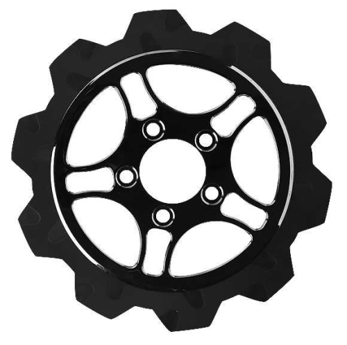 Lyndall Racing Brakes - Lyndall Racing Brakes Crown Cut Triang Racing Rotor - 11.8in. - Black - 538-2215