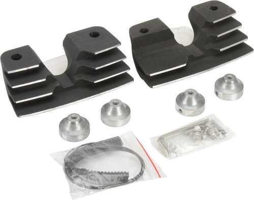 HardDrive - HardDrive Finned Headbolt Covers - Black - 312012