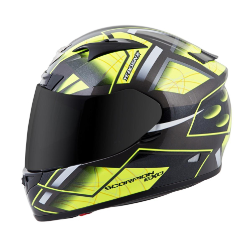 Scorpion - Scorpion EXO-R710 Fuji Helmet - 71-4314 - Fuji Hi-Viz Neon - Medium