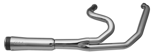 SuperTrapp - SuperTrapp Fat Shot 2-Into-1 Exhaust System - Chrome - 828-74682