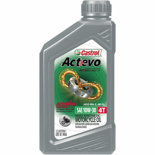 Castrol - Castrol Actevo X-Tra 4T Synthetic Blend - 10W30 - 1qt. - 06119