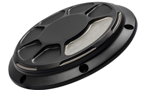 LA Choppers - LA Choppers Fusion Derby Cover - Laser - LA-F430-00M