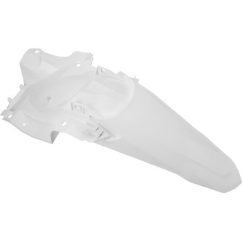 UFO Plastics - UFO Plastics MX Rear Fender - White - YA04890#046
