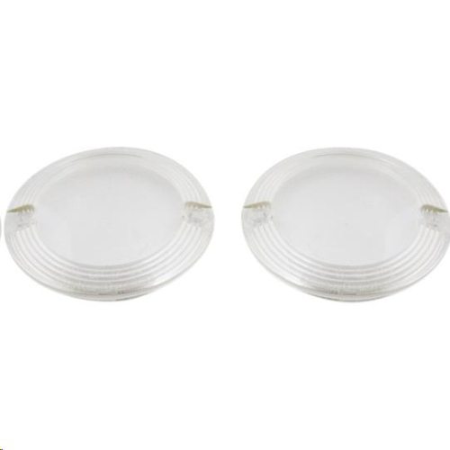 Custom Dynamics - Custom Dynamics Probeam Flat Turn Signal Lenses - Clear - PB-F-LENS-CLEAR