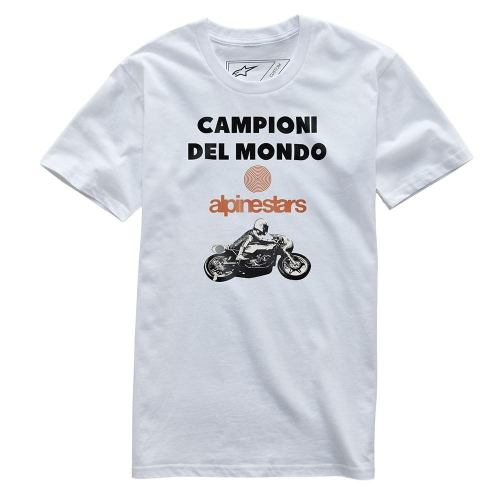 Alpinestars - Alpinestars Del Mondo Tee Shirt  - 101773209-20-2X - White - 2XL