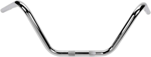 Flanders - Flanders 1in. Super Glide-Style Custom Bend Handlebar - Knurled and Dimpled - Chrome - 650-08245
