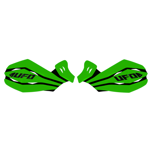 UFO Plastics - UFO Plastics Claw Handguards - KX Green - PM01640-026