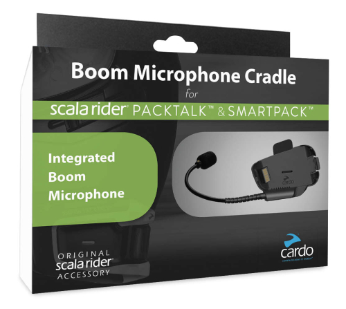Cardo - Cardo Boom Mic Cradle for Packtalk - SPPT0002