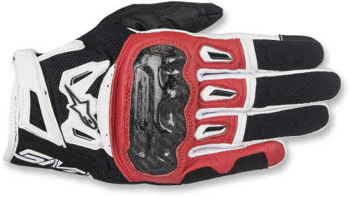Alpinestars - Alpinestars SMX-2 V2 Air Carbon Gloves - 3567717-132-2X - Black/Red/White - 2XL