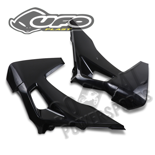 UFO Plastics - UFO Plastics Radiator Covers - Black - HU03390001