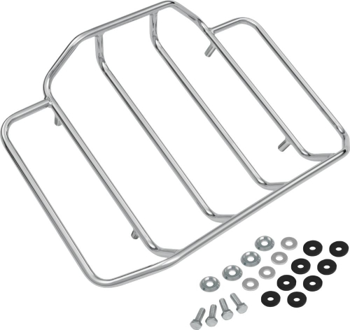 Show Chrome - Show Chrome Deluxe Tour Pack Rack - Chrome - 91-306