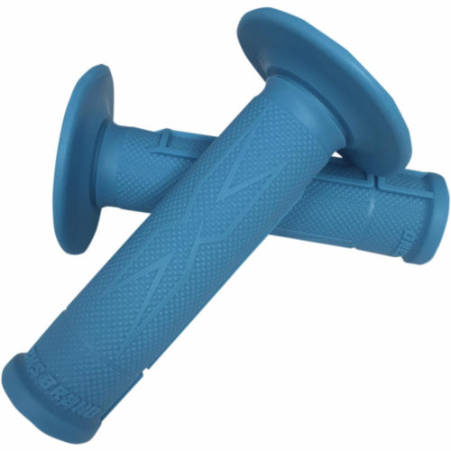 EKS Brand - EKS Brand Half Waffle Grips - Cyan - 06720150
