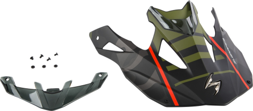 Scorpion - Scorpion Peak Visor for VX-35 Helmets - Miramar Green - 35-02-01