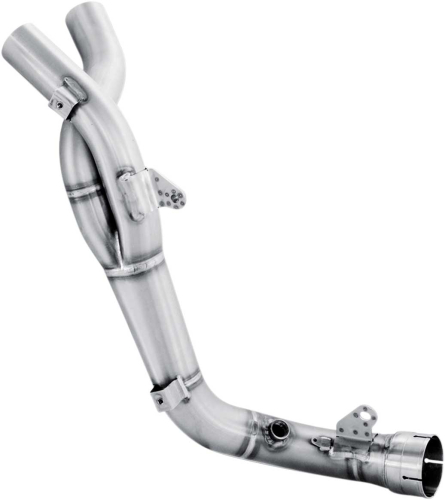 Akrapovic - Akrapovic Optional Link Pipe for Slip-On Line Exhaust - Stainless Steel - L-Y10SO8